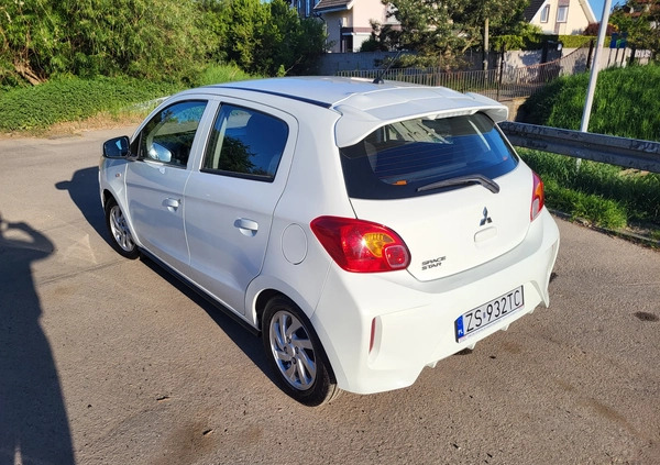 Mitsubishi Space Star cena 28800 przebieg: 22783, rok produkcji 2020 z Szczecin małe 326